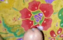 رائع الأبنوس في سن المراهقة يأخذ الديك ضخمة.