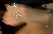 فتاة الساخنة في سن المراهقة مع ضيق كس والحمار.